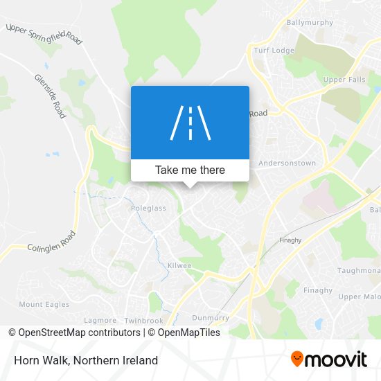 Horn Walk map