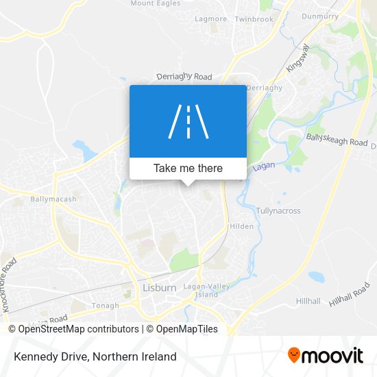 Kennedy Drive map