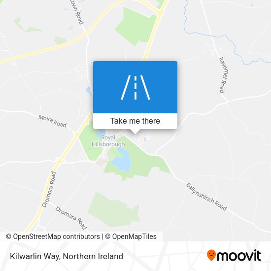 Kilwarlin Way map