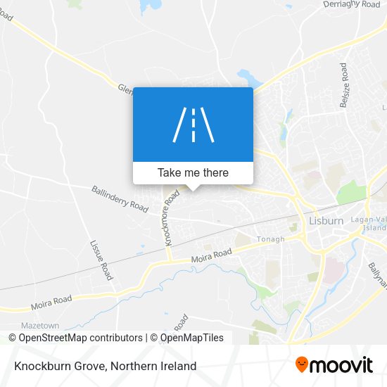 Knockburn Grove map