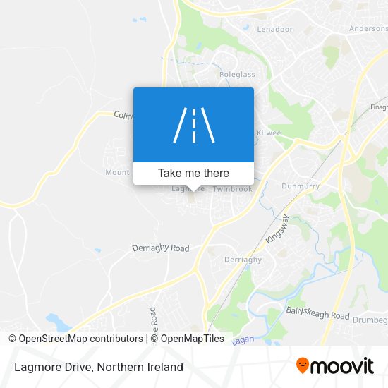 Lagmore Drive map