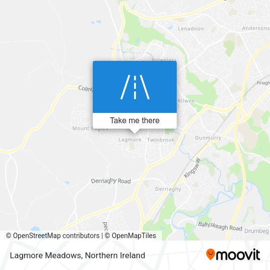 Lagmore Meadows map