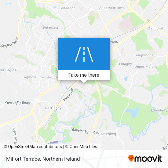 Milfort Terrace map