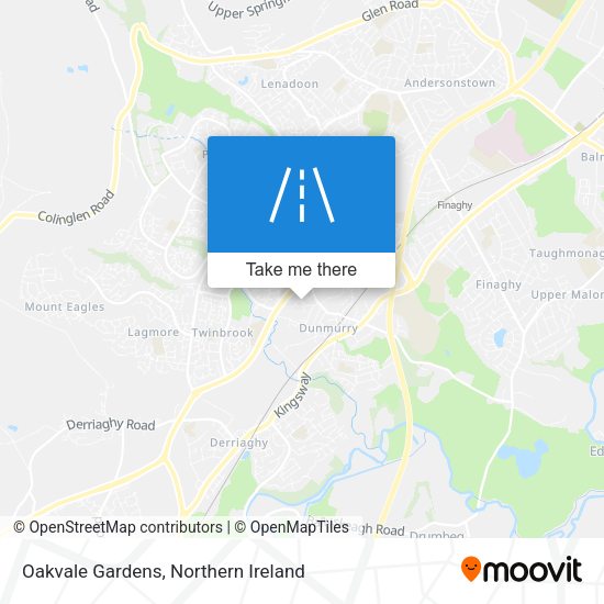 Oakvale Gardens map