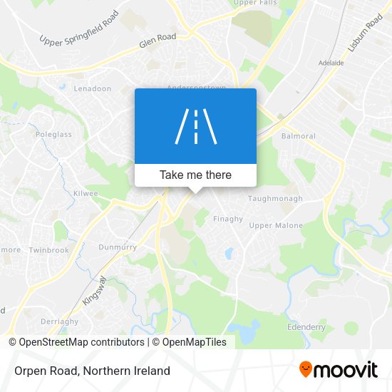Orpen Road map