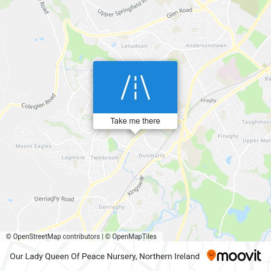 Our Lady Queen Of Peace Nursery map
