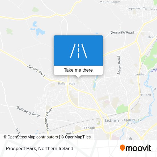 Prospect Park map