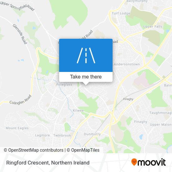 Ringford Crescent map