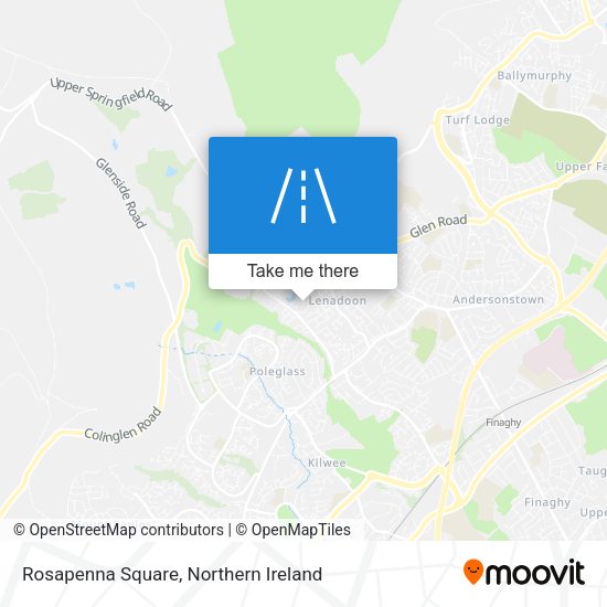 Rosapenna Square map