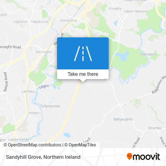 Sandyhill Grove map