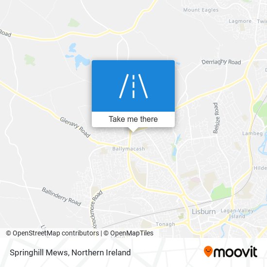 Springhill Mews map