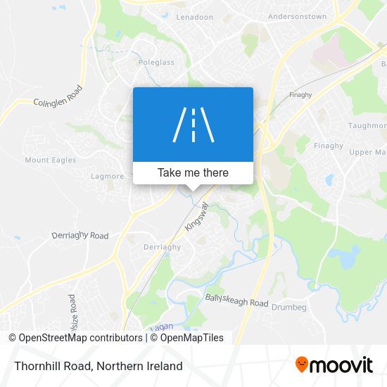 Thornhill Road map