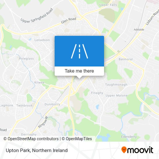 Upton Park map