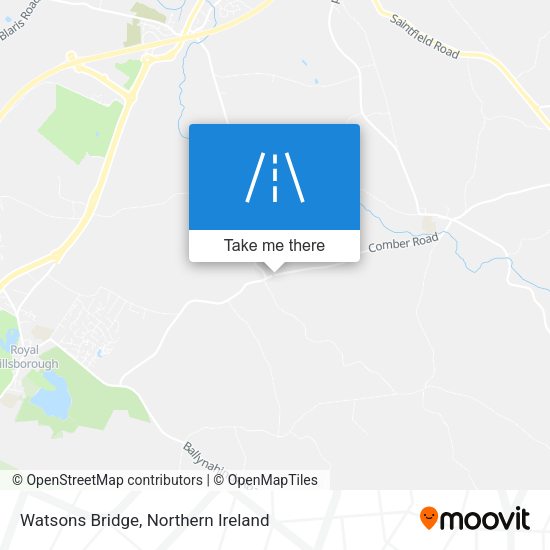 Watsons Bridge map