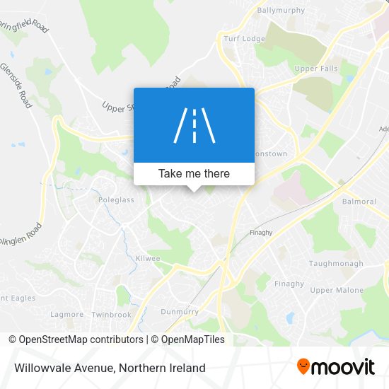 Willowvale Avenue map