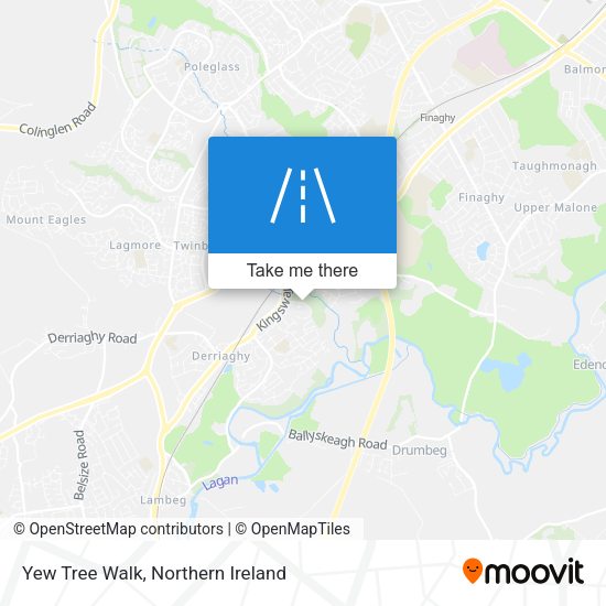 Yew Tree Walk map