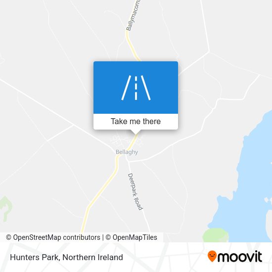 Hunters Park map