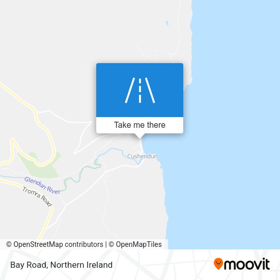 Bay Road map
