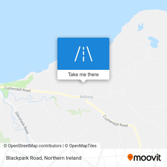 Blackpark Road map