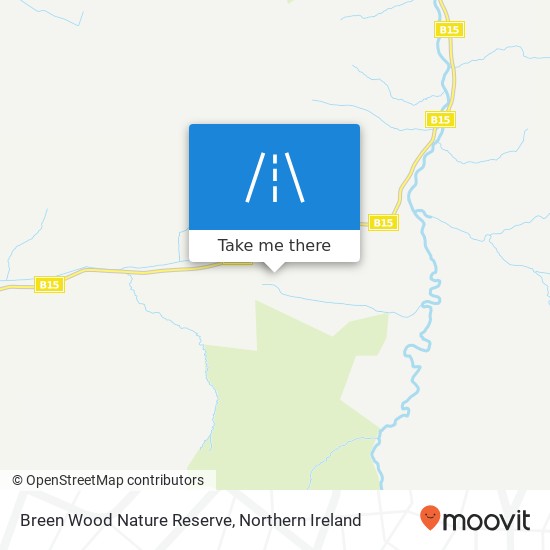 Breen Wood Nature Reserve map