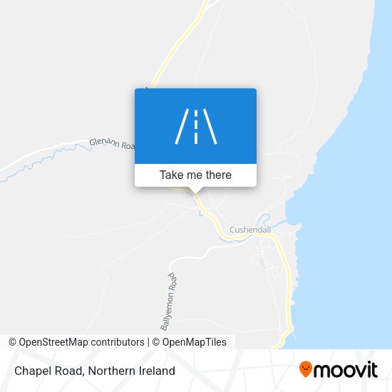 Chapel Road map