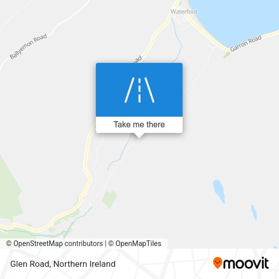 Glen Road map