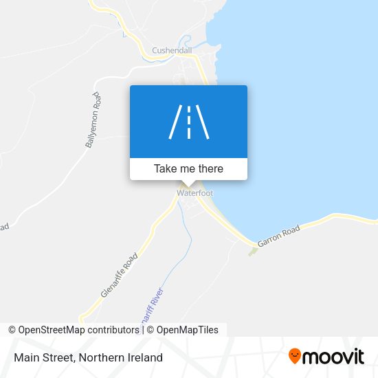Main Street map