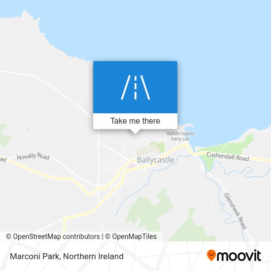 Marconi Park map