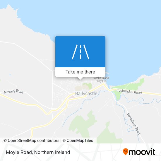 Moyle Road map