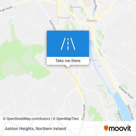 Ashton Heights map