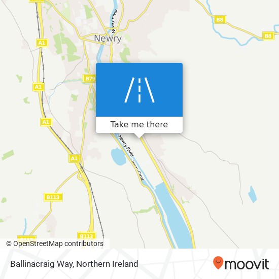 Ballinacraig Way map