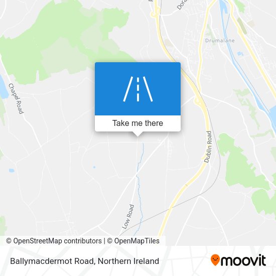 Ballymacdermot Road map