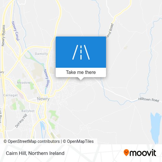 Cairn Hill map