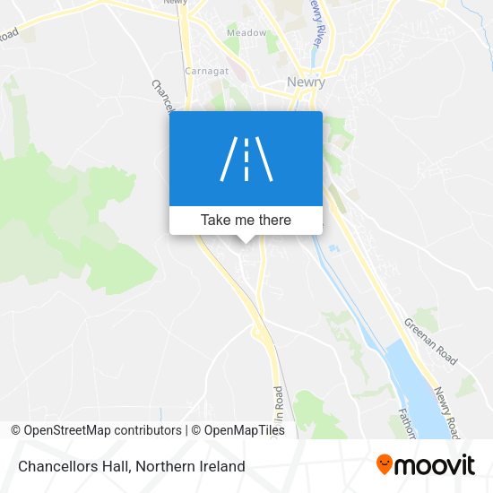 Chancellors Hall map