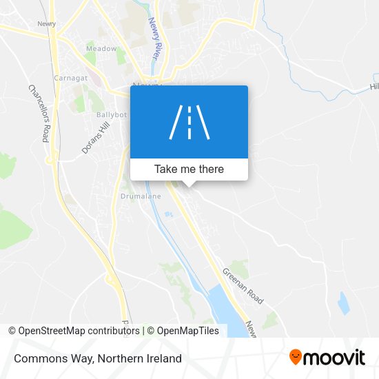 Commons Way map