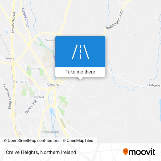 Creive Heights map