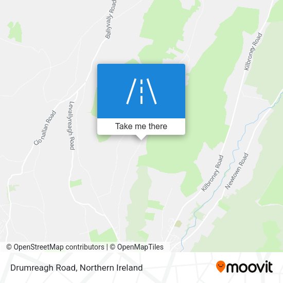 Drumreagh Road map