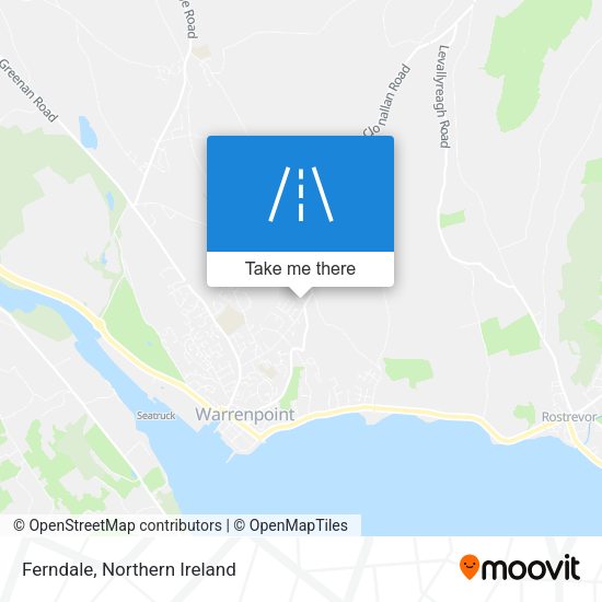 Ferndale map