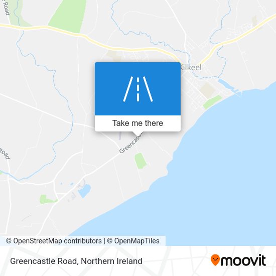 Greencastle Road map