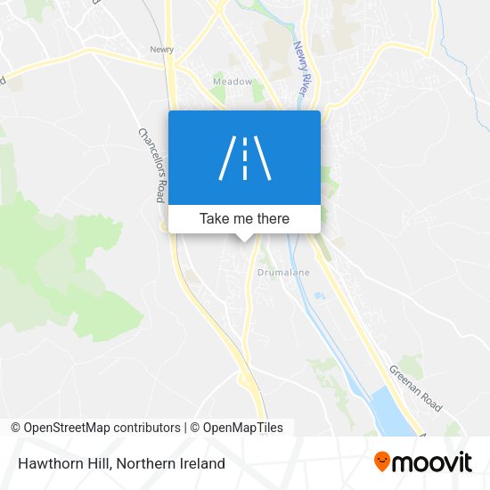 Hawthorn Hill map