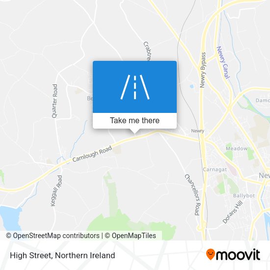 High Street map