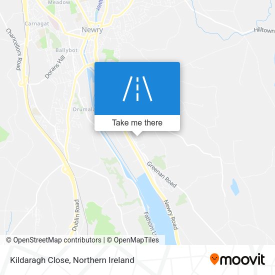Kildaragh Close map