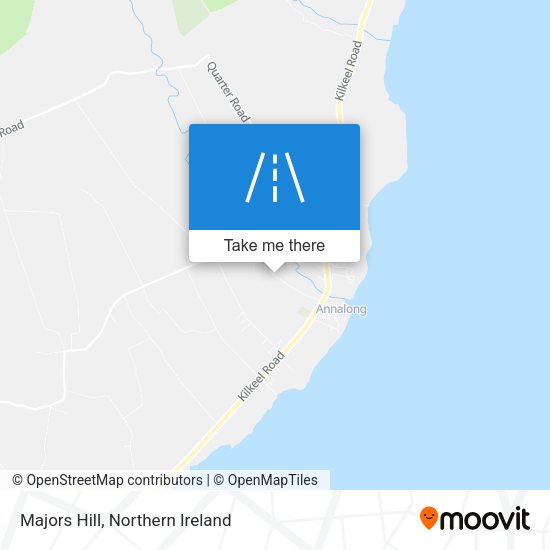 Majors Hill map