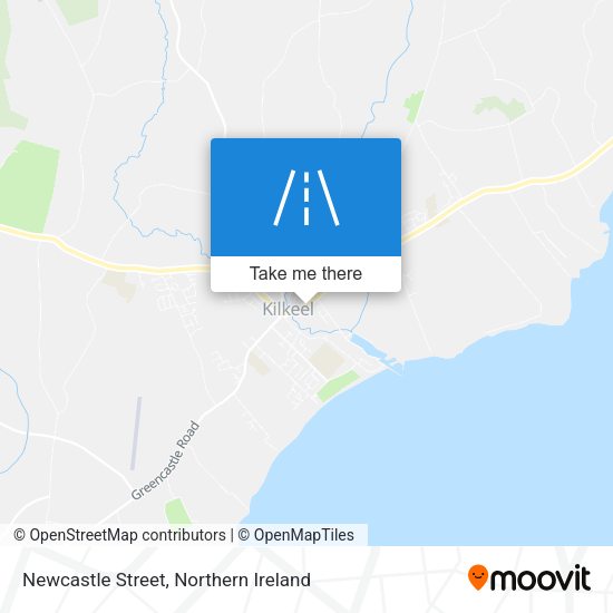 Newcastle Street map