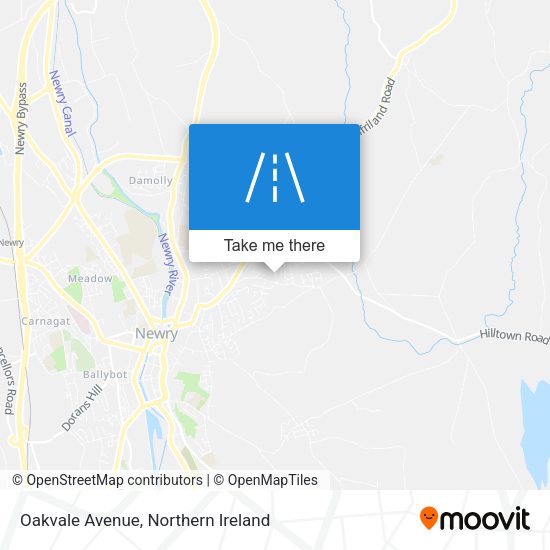 Oakvale Avenue map