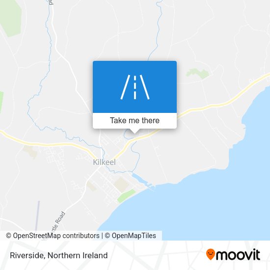 Riverside map