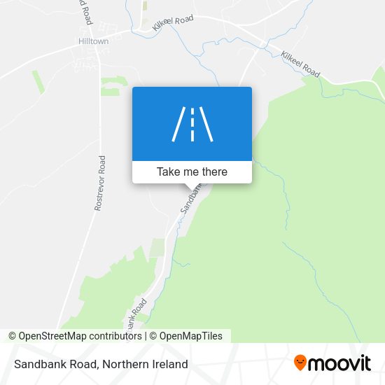 Sandbank Road map