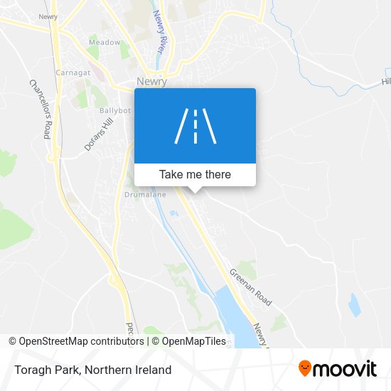 Toragh Park map