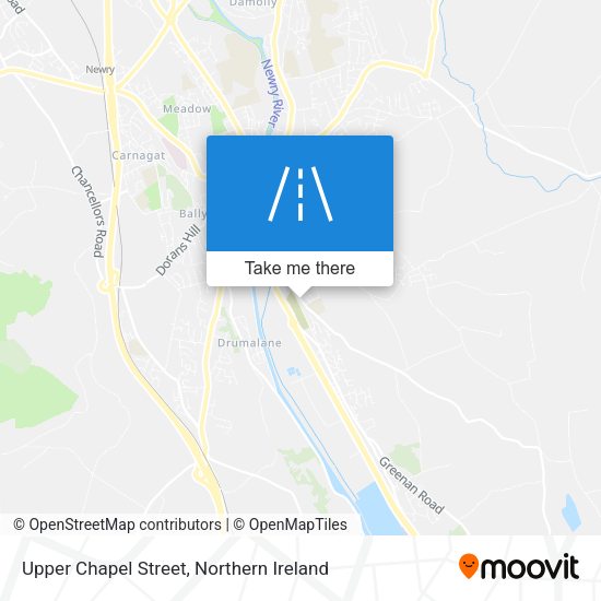 Upper Chapel Street map