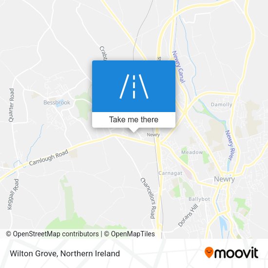 Wilton Grove map